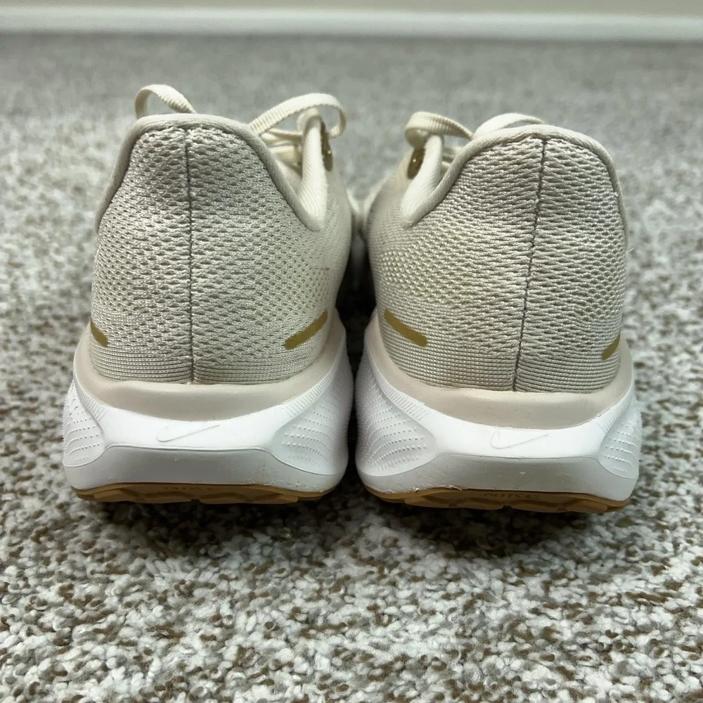 Nike Air Zoom Pegasus 41 Shoes Womens Size 10 Beige React Running Sneakers Gym